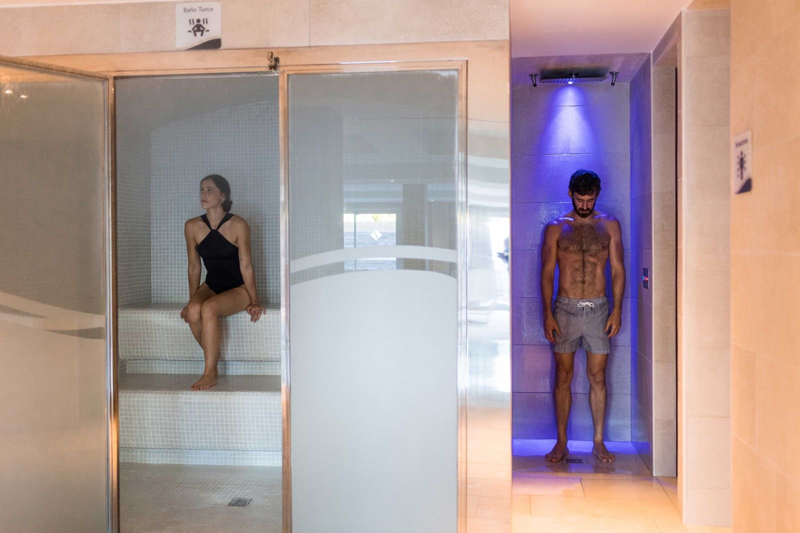Sports massage at a spa in Menorca for cyclists’ post-ride recovery