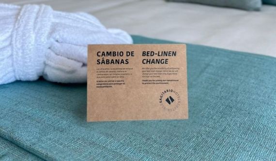 Responsible linen change policy in rooms