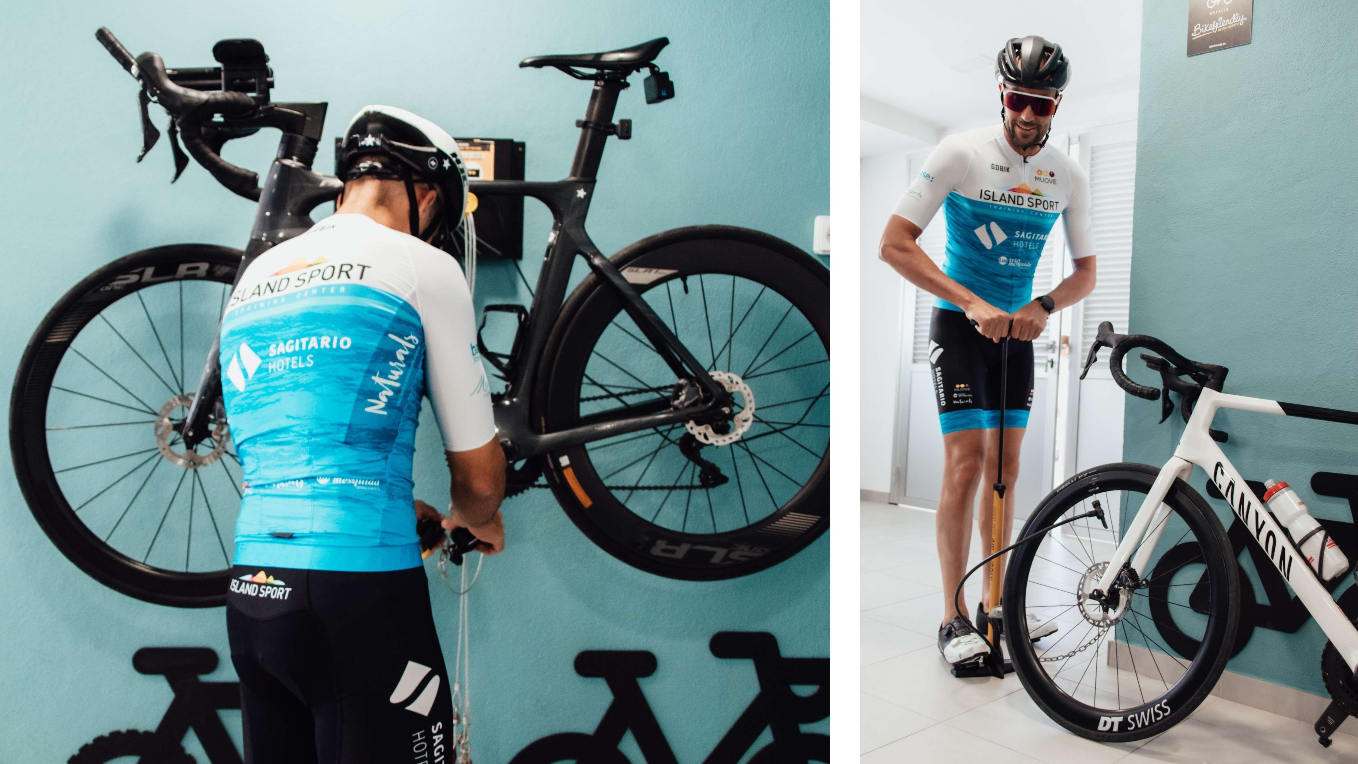 Taller para guardar, lavar y mantener bicicletas en Petit Sagitario