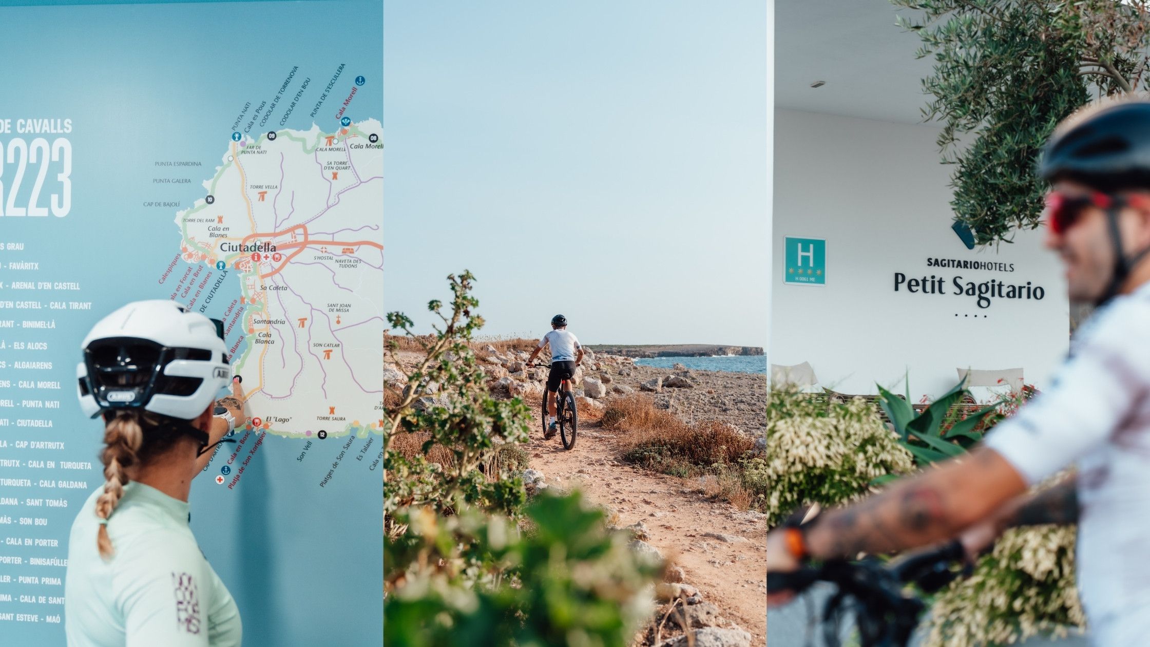 Ciclismo en Menorca desde el hotel bike-friendly Petit Sagitario